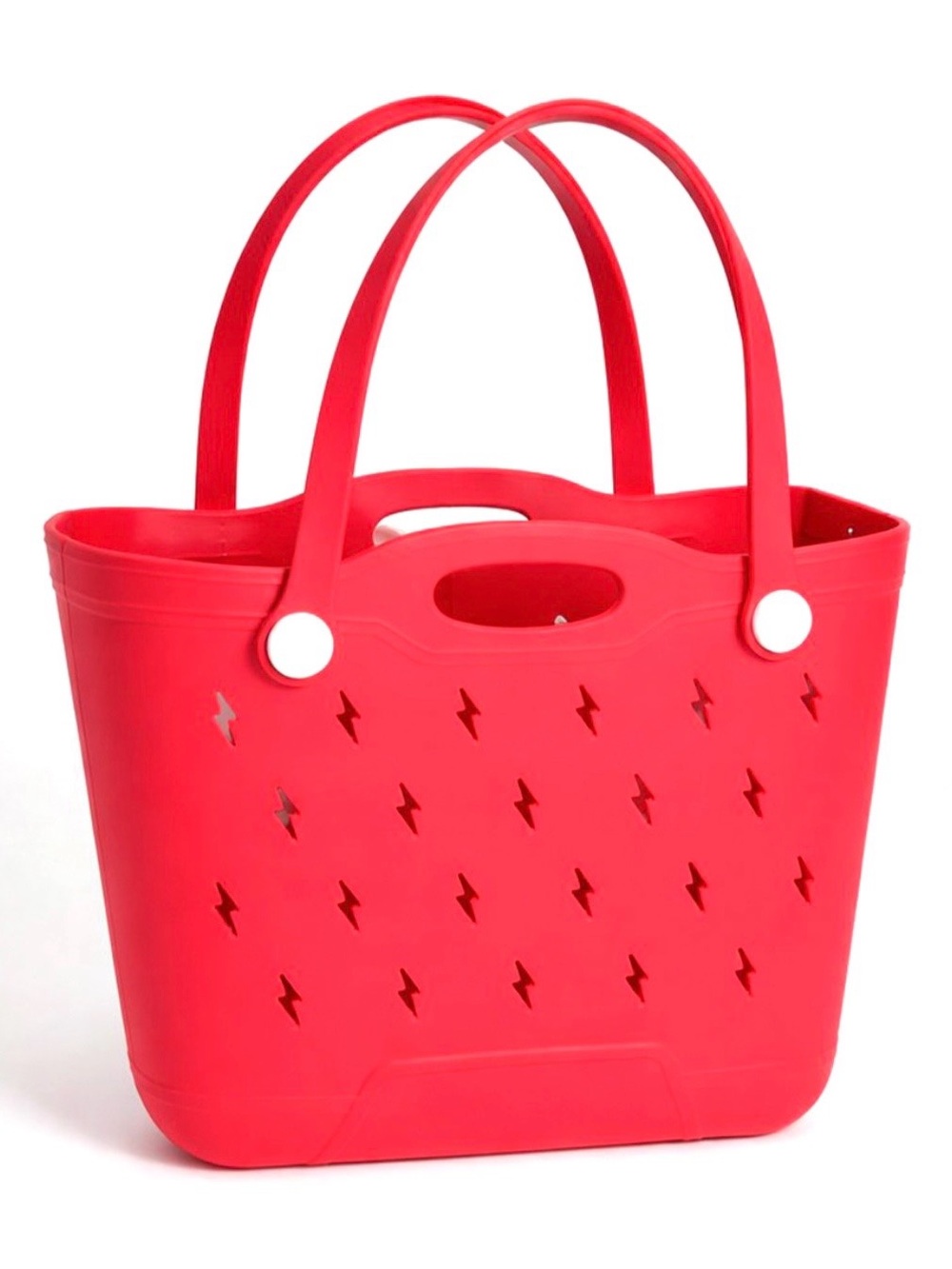 Red Women's Casual Tote Bag - Lightweight Everyday Carry